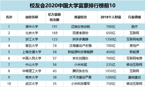 中国富二代财富排行榜揭秘：新贵崛起，财富传承新动向